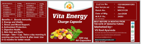 Vita Energy Charge Capsule